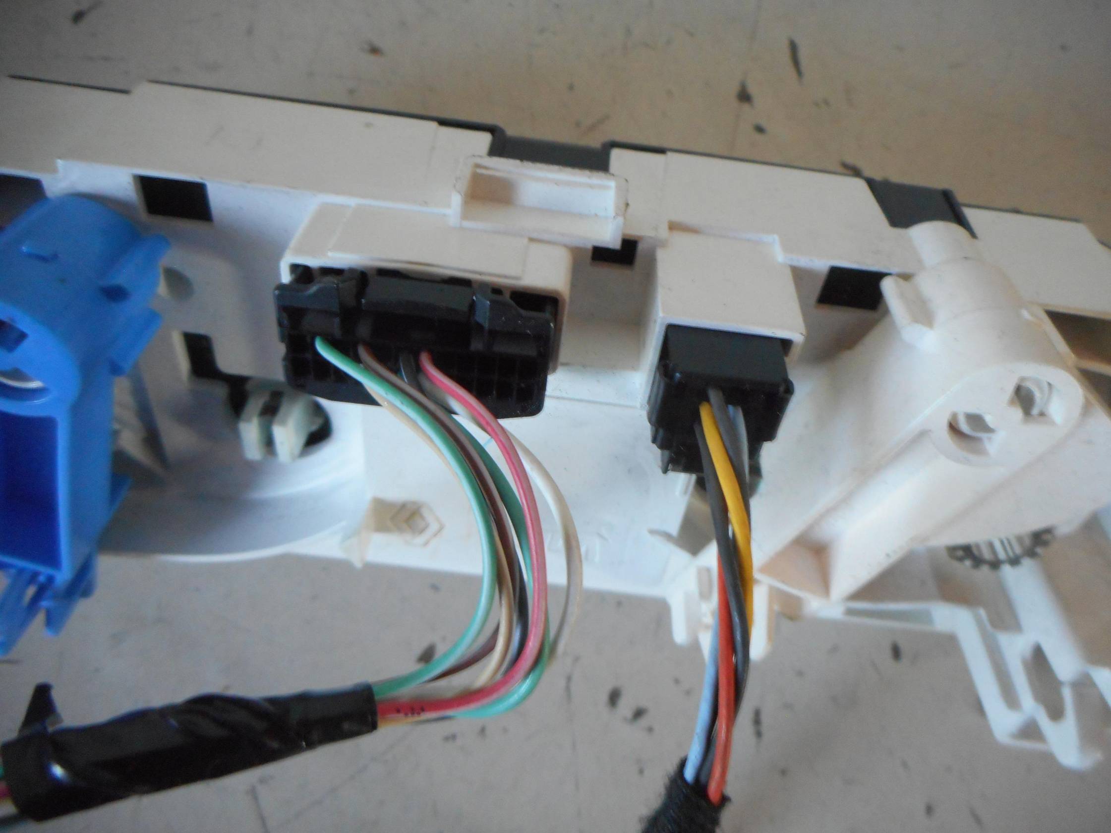 Blocco comando climatizzazione